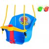 Teddies hojdačka Baby s pískátkem modrá