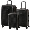Cestovní kufr BERTOO Torino - black/black set 3v1 99l, 60l, 33l