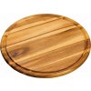 Podnos Kesper Servírovacia doštička okrúhle agátové drevo 30cm (28444)