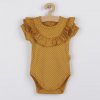 Dojčenské bavlnené body s krátkym rukávom Nicol Michelle - 74 (6-9m)