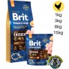 Brit Premium by Nature dog Adult M, balenie: 15kg