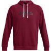 Pánska mikina Under Armour, RIVAL FLC TXTR CG vínová,čierna,biela XXL