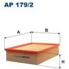 Vzduchový filter Filtron AP179/2