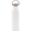 Bílá termoska s bambusovým víčkem - 750 ml (SU-003-Bamboo-7-W)