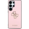 Guess PU Grained 4G Metal Logo Samsung Galaxy S25 Ultra ružová 57983124094