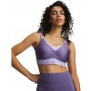 Dámska podprsenka Under Armour Infinity High 2.0 Bra Purple Luxe/Purple Crest/Purple Luxe XL D-DD