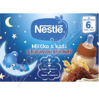 Nestlé Mlíčko s kaší kakaové 2 x 200ml