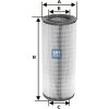 UFI vzduchový filter 1,7 + 1.9SDI - 6N0129620