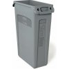 Kôš SLIM JIM 87l šedý Rubbermaid (Odpadkový plastový kôš SLIM JIM 87litr. Rubbermaid)