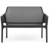 NARDI Záhradná lavica NET BENCH ANTRACITE