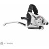 Shimano ST-EF51 radenie/mech. brzd. páka, pravá, 7-rýchl., na objímku, strieborná, OEM balenie