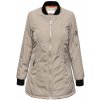 Fashionweek Dámska Bunda bomber parka MILITARY F125 Farba: Béžový, Veľkosť: XL