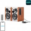 Reproduktory 2.0 Edifier R1280T s WiiM Mini (hnedé)