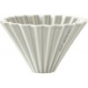 Origami keramický dripper S matne šedý - japonský porcelán
