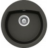 Granitový kuchynský drez SCHOCK Manhattan R-100 s excentrom Farba: asphalt