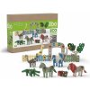 Efko Stavebnice ECO Roto - Bláznivá ZOO - ekologická stavebnice