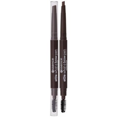 Essence Wow What A Brow Pen Waterproof voděodolná tužka na obočí 0.2 g odstín 03 Dark Brown