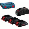 Bosch Bosch AKU sada 3× ProCORE18V 4.0 Ah + GAL1880CV v L-Boxxu 0615990L1R