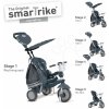 Smart Trike Dazzle 5v1 360° riadenie s polohovateľnou opierkou strieborno sivá