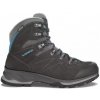 Lowa Badia GTX W Wide anthracite/blue dámské vyšší nepromokavé kombinované trekové boty 41 a 1/2 EUR