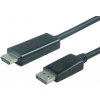 PremiumCord DisplayPort 1.2 na HDMI 2.0, 2m kportadk04-02