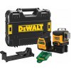 DCE089NG18 DeWALT 12V/18V AKU LASER, 3X ZELENÝ PAPRSEK 360°, BEZ BATERIE A NABÍJEČKY
