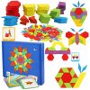 Drevená montessori skladačka Stator U596 155 dielikov