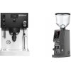 Rancilio Silvia PRO X, black + Eureka Atom W 75, grey