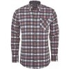 Blaser košeľa pánska tvilová MODERN antracit-hnedá-béžová - Veľkosť 4XL