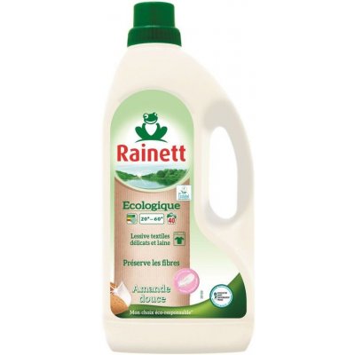 Rainett Eco Amande douce gél na pranie na jemné tkaniny a vlnu 1,5 l 40 PD