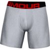 Pánske boxerky Under Armour Tech 6in 2Pack Grey S