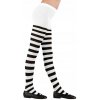 PANČUCHY PRUHOVANÉ ČIERNO-BIELE KARNEVAL 1-3