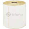 Labelea Samolepiace TERMO etikety 100x150 mm biele papierové, 500 etikiet na rolke, Farba etikiet Biela, Vnútorný priemer dutinky 25 mm ETM100150W25