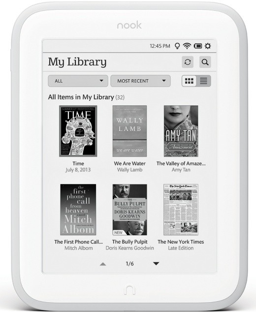 Barnes & Noble Nook Simple Touch Glow