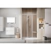 Ravak ASDP3-90 Sprchové dvere posuvné trojdielne 90x198 cm, white, Pearl + Cleaner 00V701R211