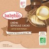 Babybio Krém kakao krupička mliečna desiata 4 x 85 g