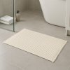 Takoy Vaflový protišmykový koberec do kúpeľne 51x81 ecru-HT-00448 | 51 x 81 cm