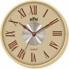 Nástenné hodiny MPM, 2 2976.51.H - hnedá svetlá, 30cm