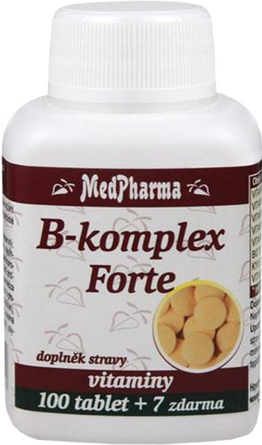 MedPharma B-koplex Forte 107 tabliet od 3,63 € - Heureka.sk