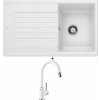 Blanco ZIA 45 SL biela 516740 + Blanco MIDA-S biela 521457