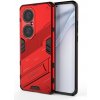 Punk Armor na Huawei P50 Pro - Červená