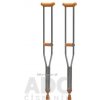 FAZZINI BARLA GR306 Podpazušná Hliníková stredná, výškovo nastaviteľná na 114-134 cm, 1x2 ks