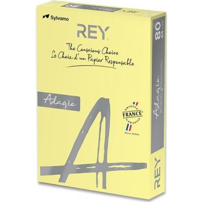 Farebný papier REY Adagio A4 80 g slonovina