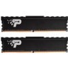 PATRIOT Patriot/DDR4/16GB/2666MHz/CL19/2x8GB/Black PSP416G2666KH1