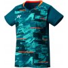 Dámske tričko Yonex Womens Crew Neck Shirt YW0034 Blue Green L