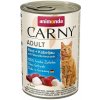 Vlhké krmivo pre mačky Animonda hovädzie mäso s treskou 400 g
