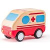 Woody Auto sanitka so zvukmi a svetlom, zotrvačník