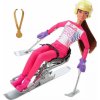 MATTEL Barbie Zimné športy Paralympijská lyžiarka