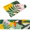 Semišová joga podložka Spokey HOME JUNGLE, 183x61x0, 4cm