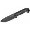 KA-BAR KB-BK22 BECKER CAMPANION outdoorový nôž 13,3 cm, celočierna, Zytel, puzdro